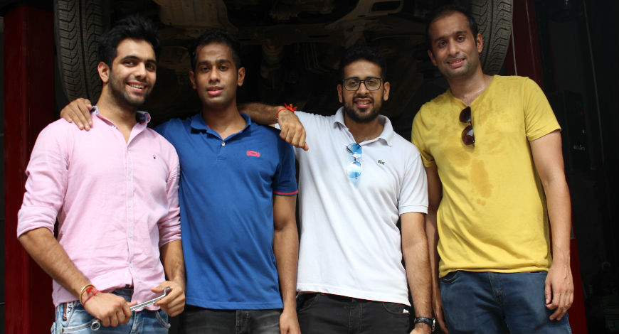 GoMechanic Founding Team
